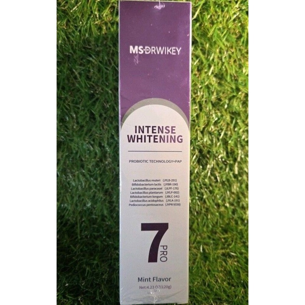 MS DRWIKEY Intense Whitening 7-Pro Toothpaste Probiotic Fresh Passion 4.23 oz